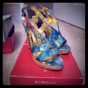 BCBG heels